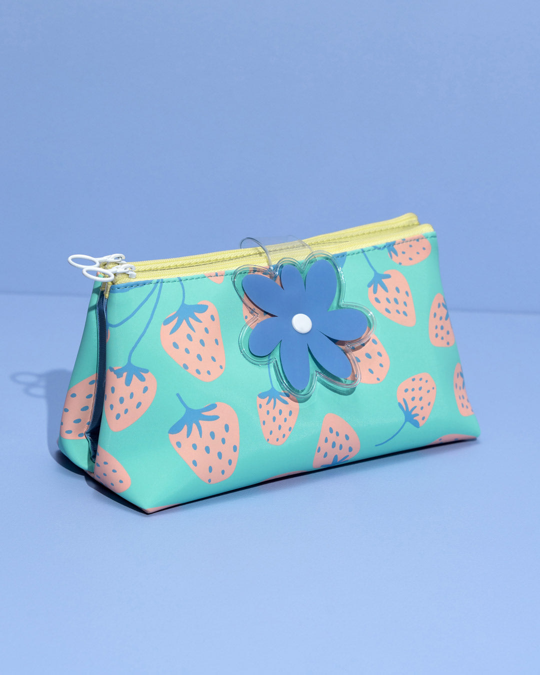 Cartuchera Doble Fresa Mandarina