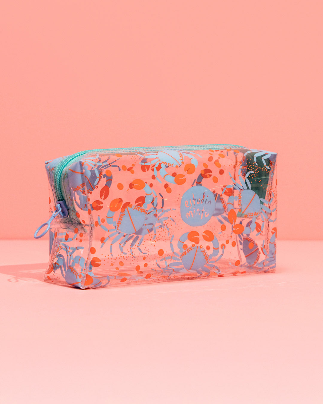 Cosmetiquera Friday Crab Cielo