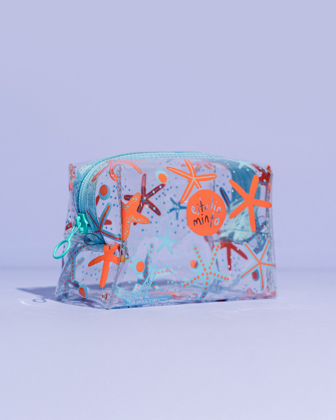 Cosmetiquera Minibio Starfish Naranja