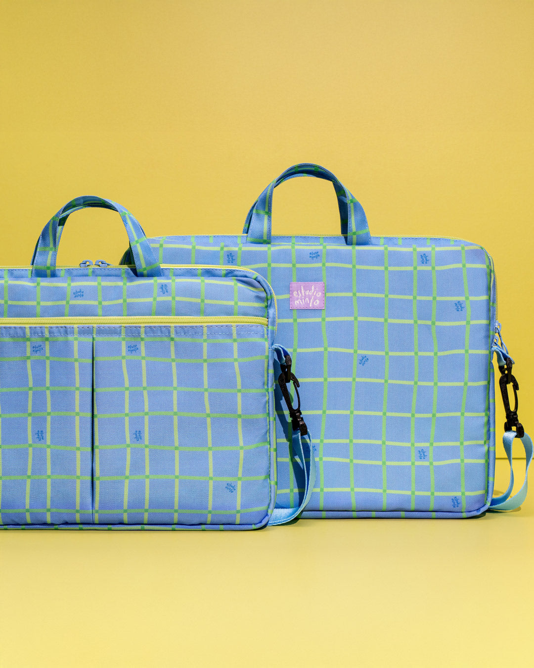 Funda para portátil 13"- 14" Blue Checkers