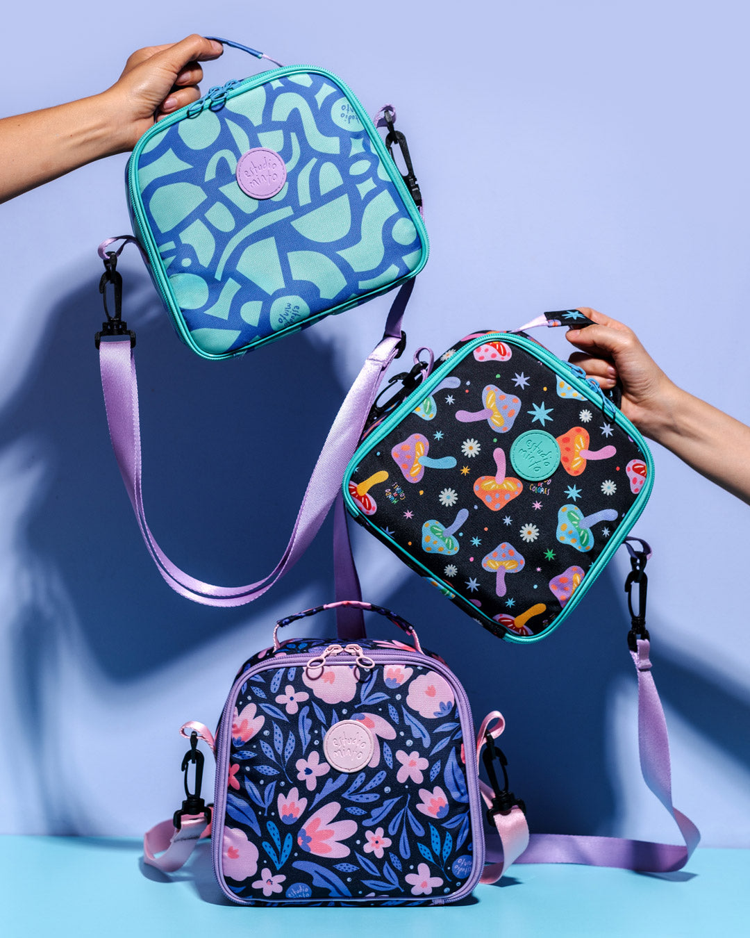 Lonchera Mantis Chunks Lila