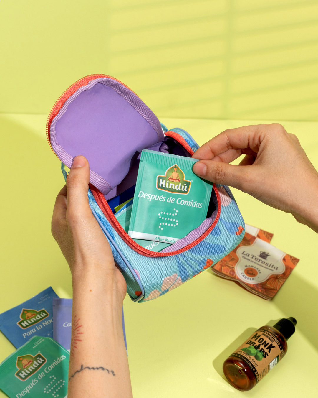 Pouch Esenciales Cielo
