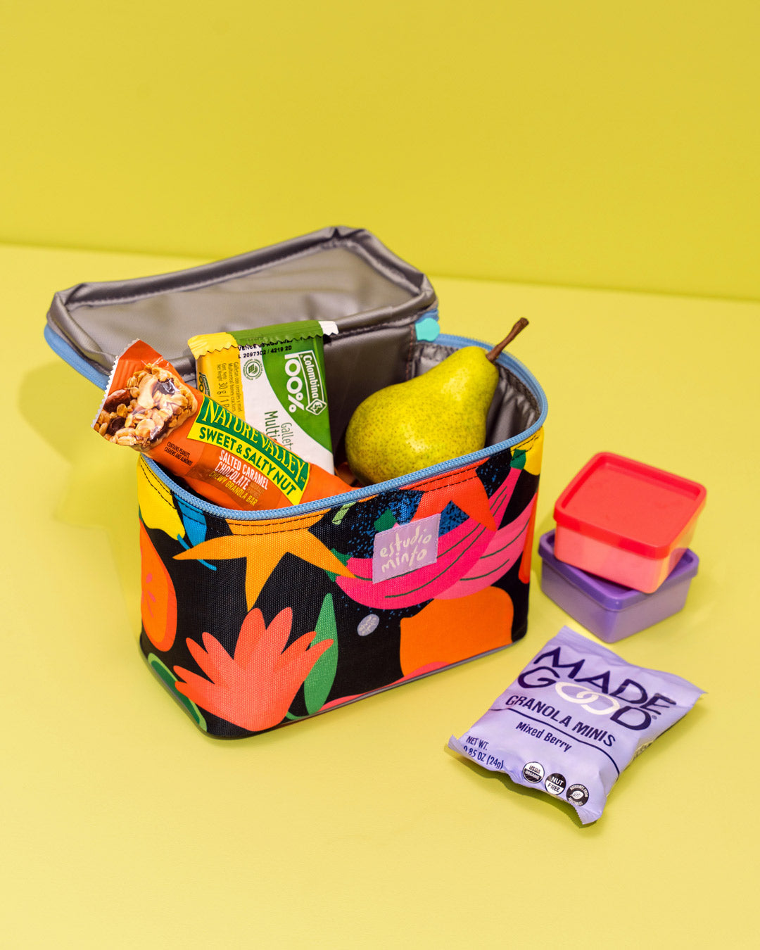 Mini Lonchera Snack Tropical Night