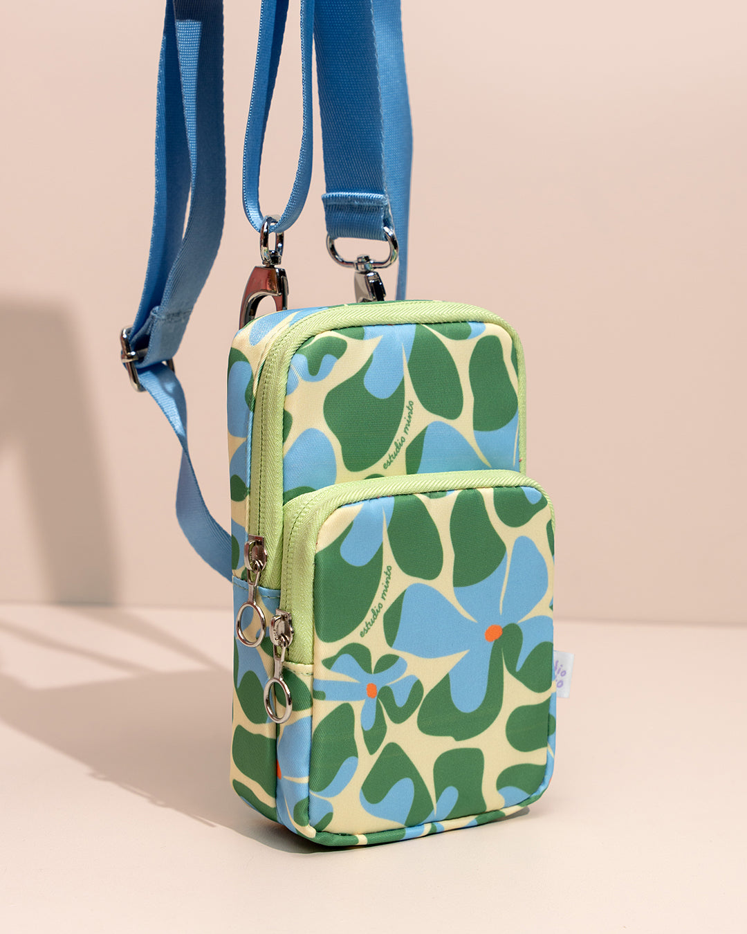 Bolso Porta Celular Bubble Flowers