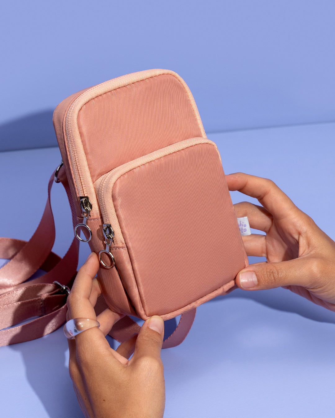 Bolso Porta Celular Old Rose