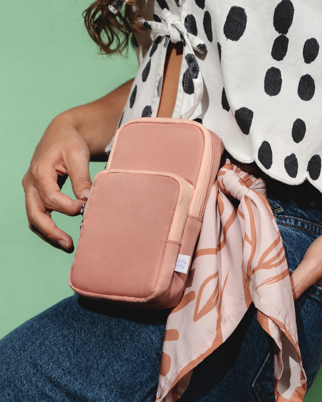 Bolso Porta Celular Old Rose