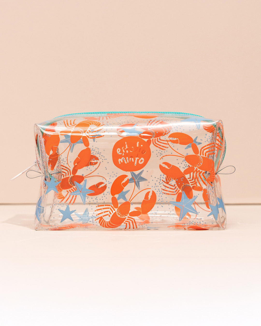 Cosmetiquera Black Lobster Coral