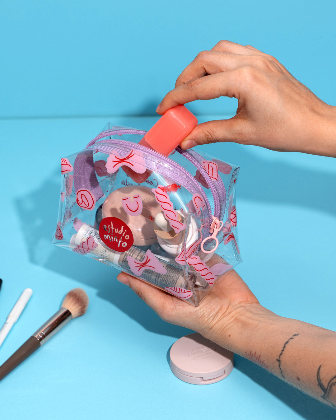 Cosmetiquera Minibio Pink Pasta