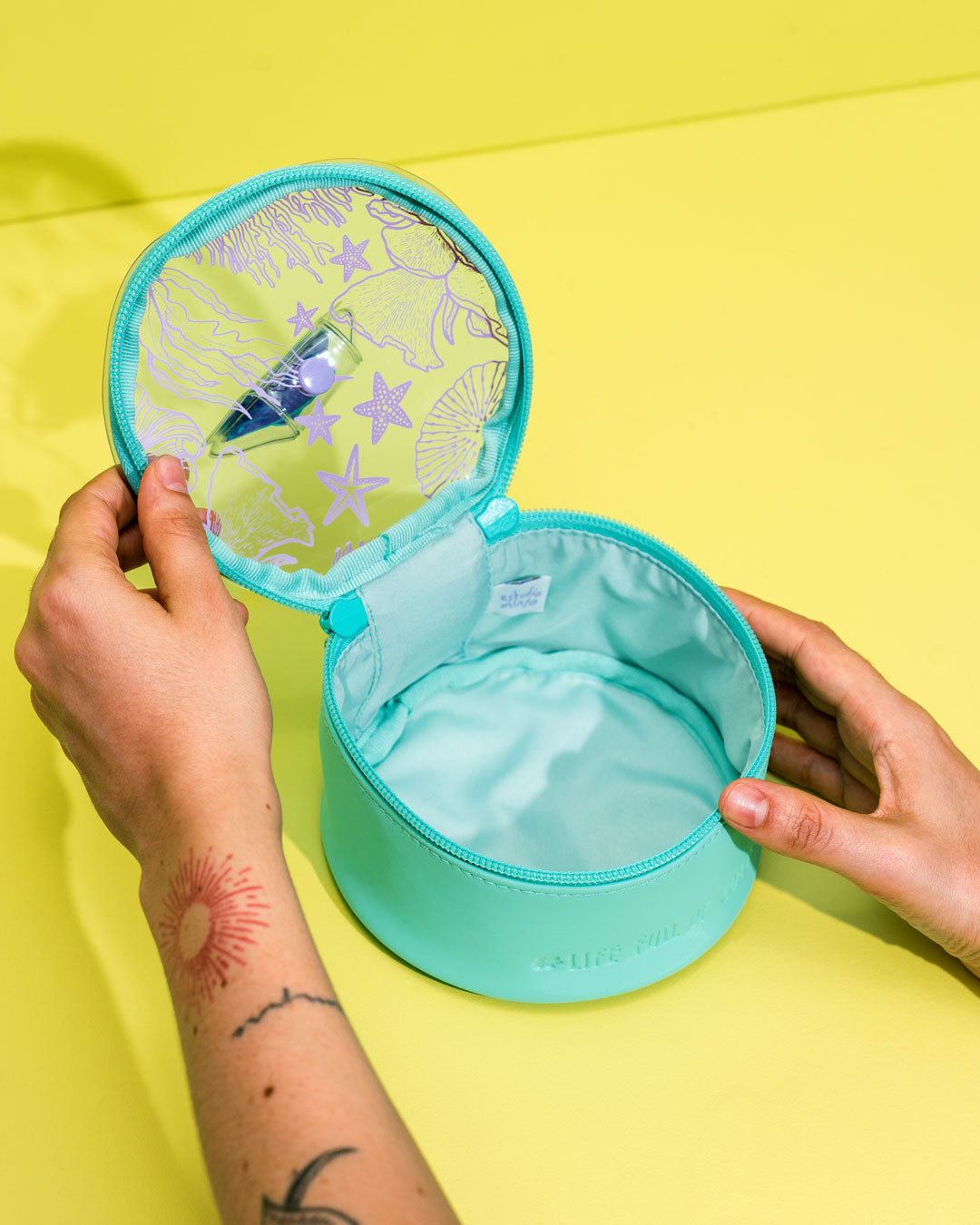 Estuche Burbuja Ocean Lila