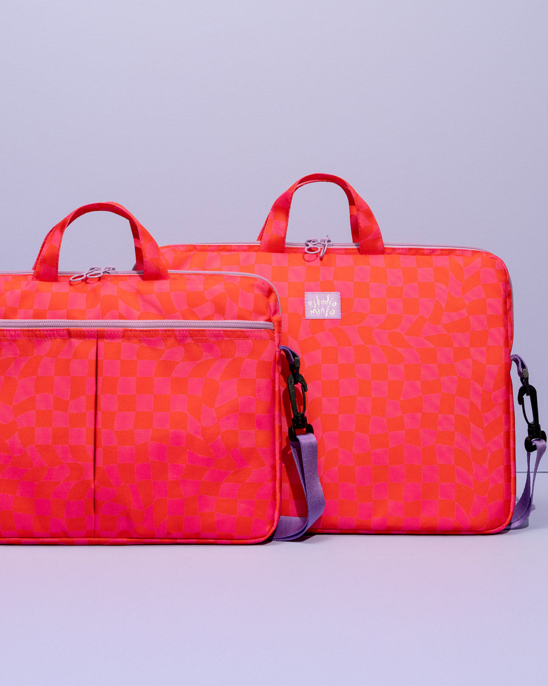 Funda para portátil 13"- 14" Cherry Checkers