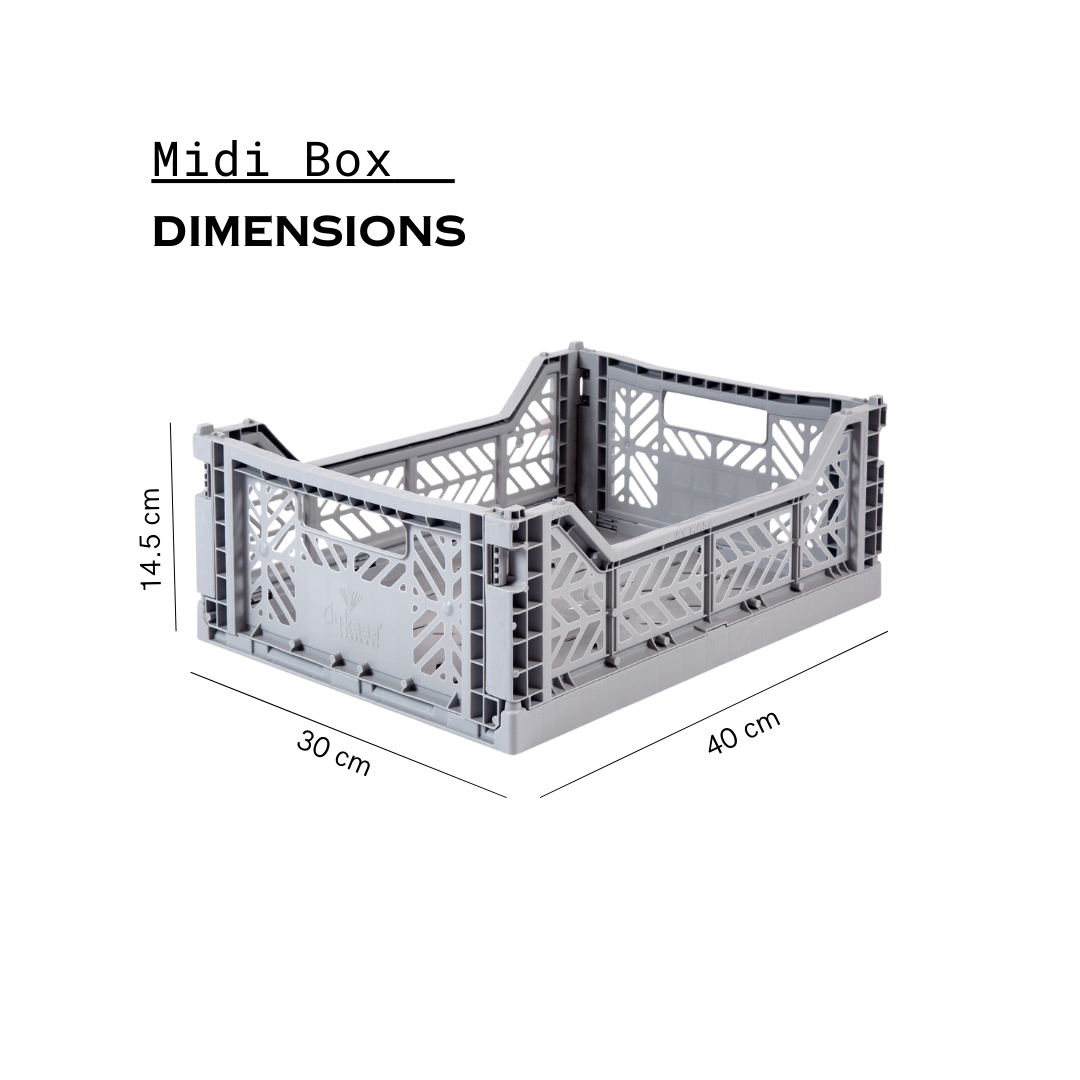 Midi Box- Gray